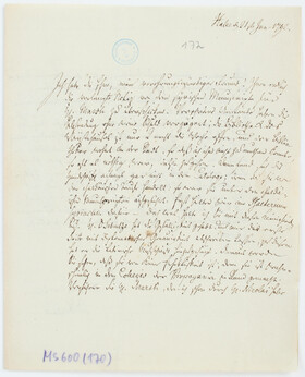 J.A. Eberhard, 4 Briefe am C.F.v. Blankenburg + 1 Abschrift
