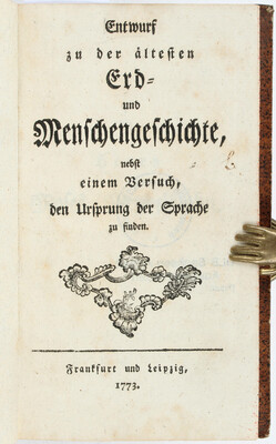 Füchsel, Erd- u. Menschengeschichte