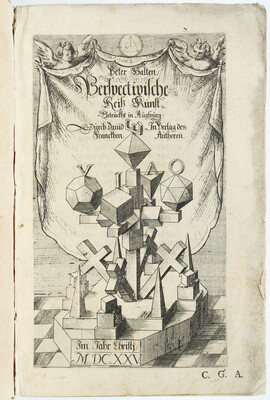 Halt, Perspectivische Reißkunst + Beibde.