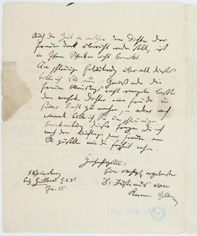 J.v. Kerner, Brief an E.C.V. Dietrich