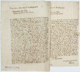C.A. Crusius, 3 Briefe an H.F.I. Apel u. Gemahlin + Porträtkupf.