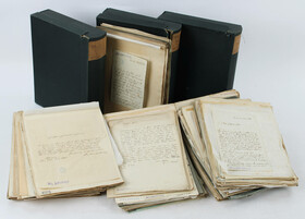 Sammlung ca. 440 Briefe und Schriftstücke / ca. 500 Bll.