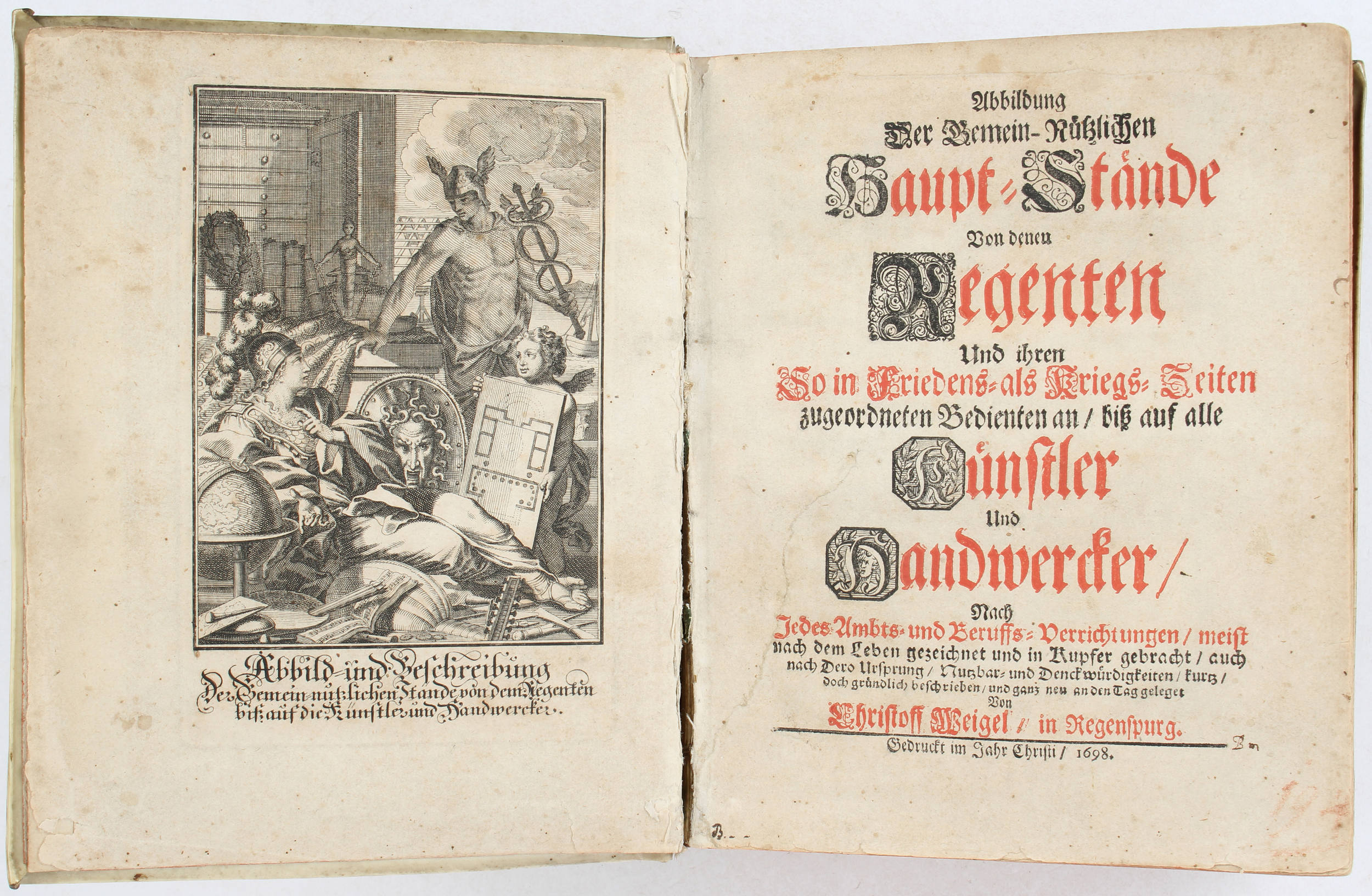 Weigel, Abbildung der Haupt-Stände