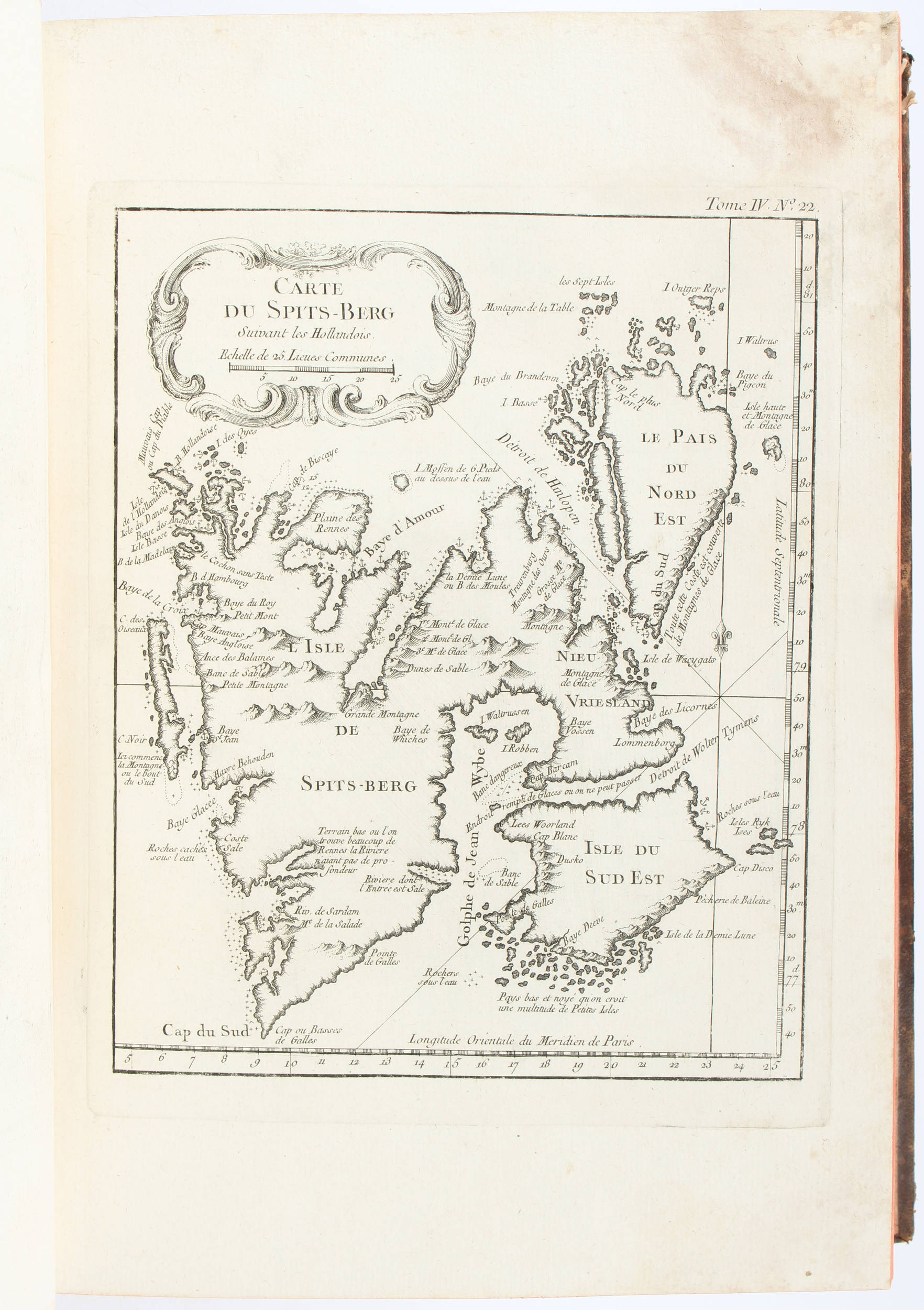 Bellin, Le petit atlas maritime. 5 Bde.