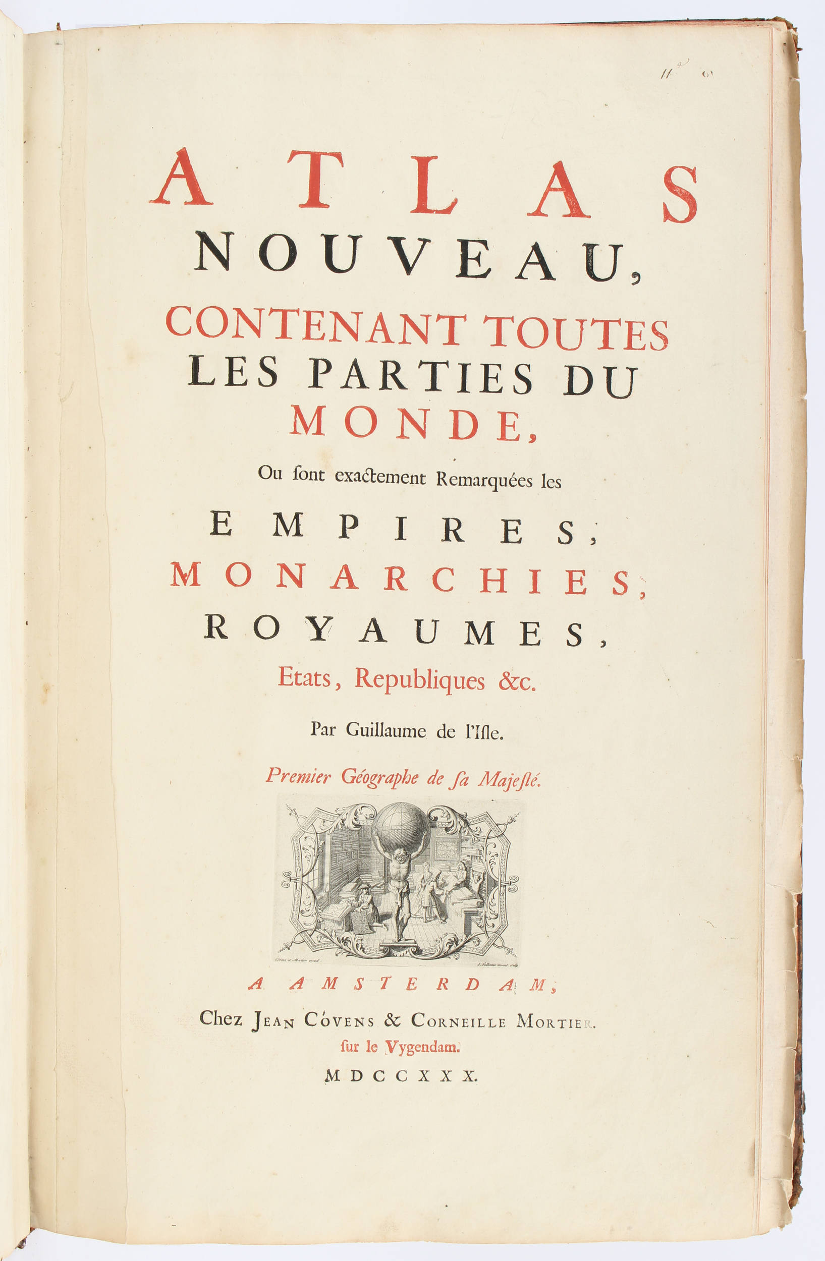 Covens & Mortier, Atlas nouveau