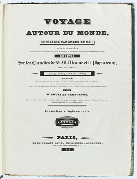 Freycinet, Voyage. Atlas