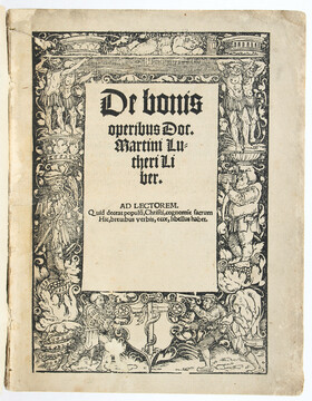 Luther, De bonis operibus