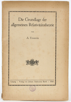 Einstein, Grundlage der Relativitätstheorie