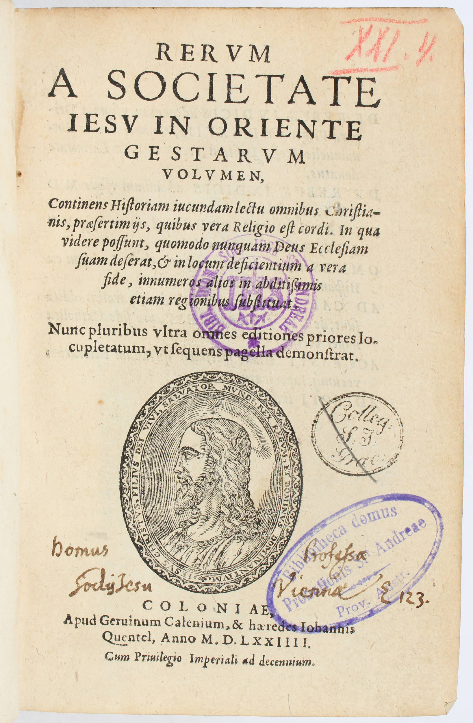 Acosta, Rerum a Societate Iesu in Oriente