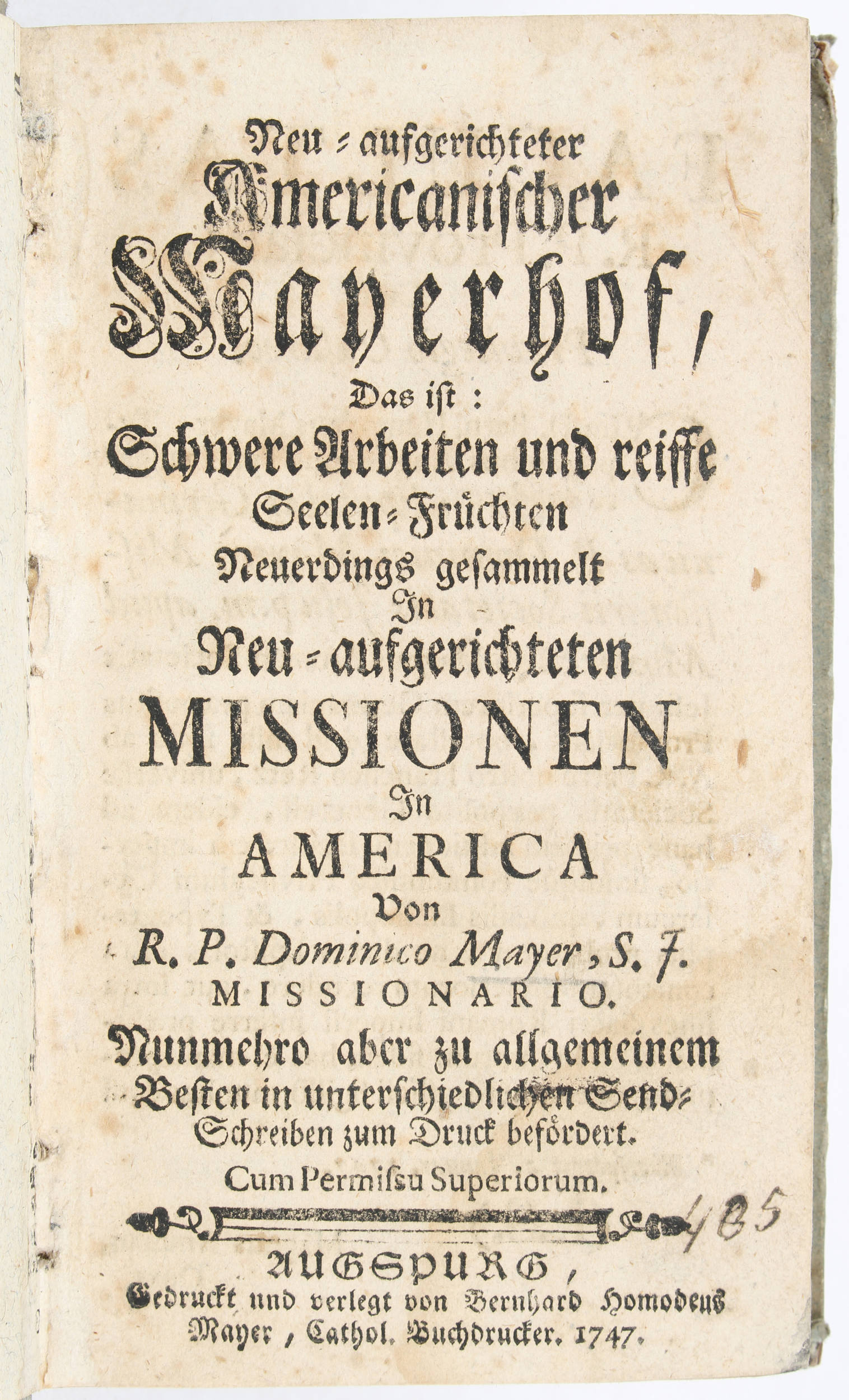 Konvolut Südamerika. 1747-1887. 13 Bde.