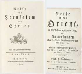 (Mariti), Reise durch Syrien / 2 Bde.