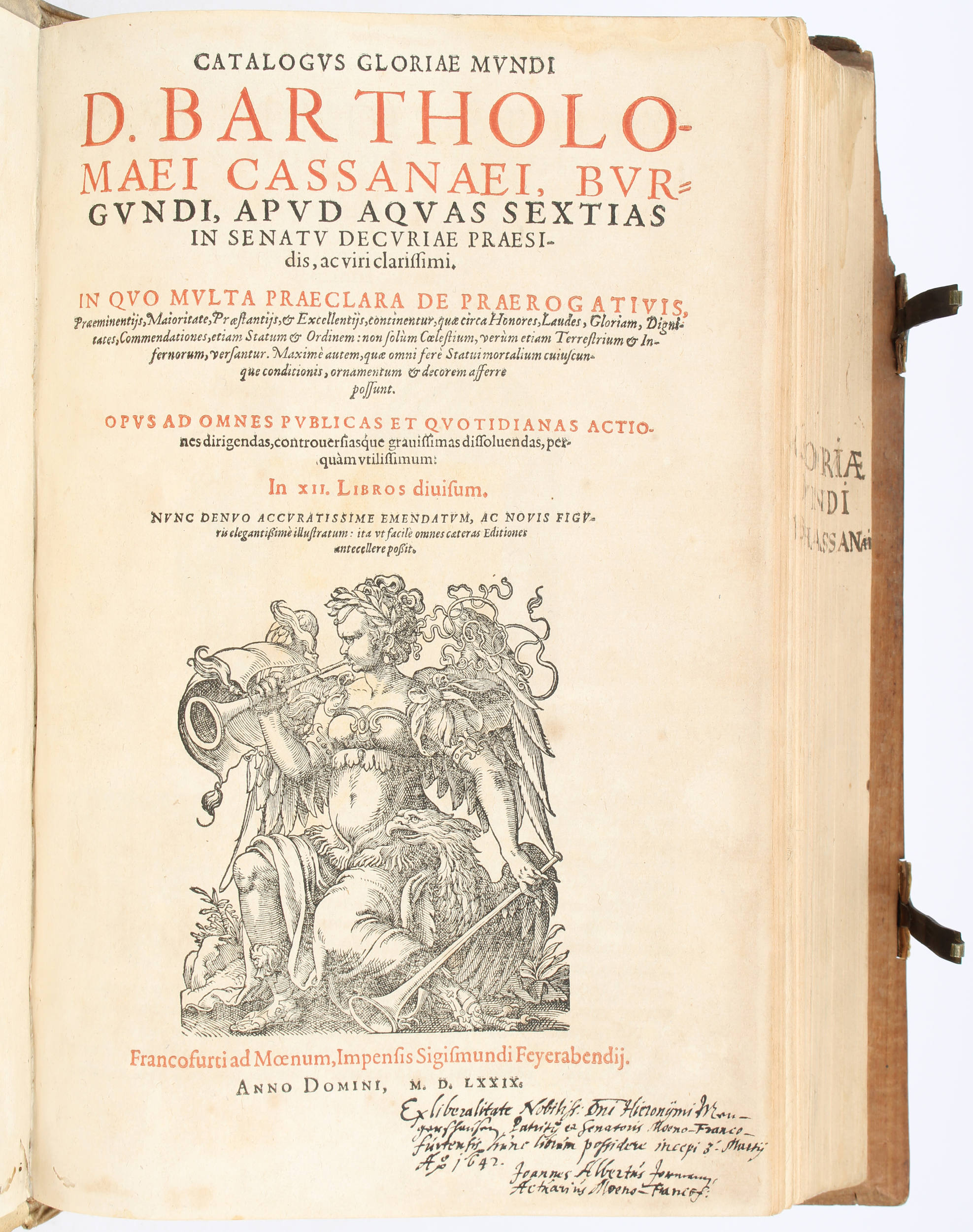 Chasseneux, Catalogus gloriae mundi