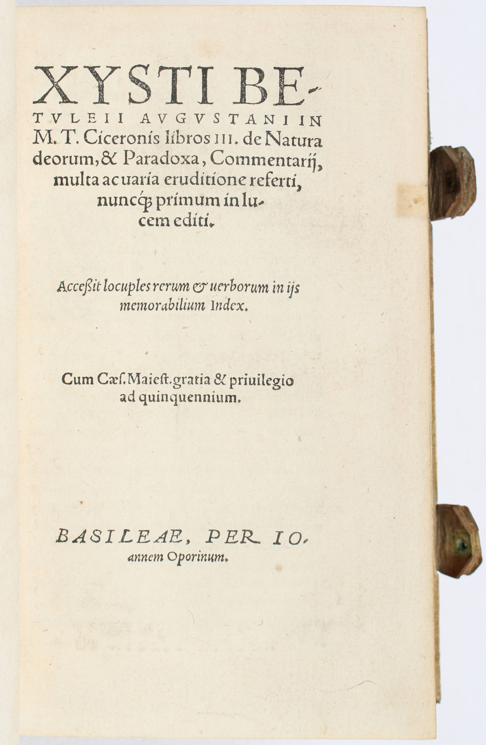 (Birck), In Ciceronis libros III + Hegius, Ciceronis orationes tres