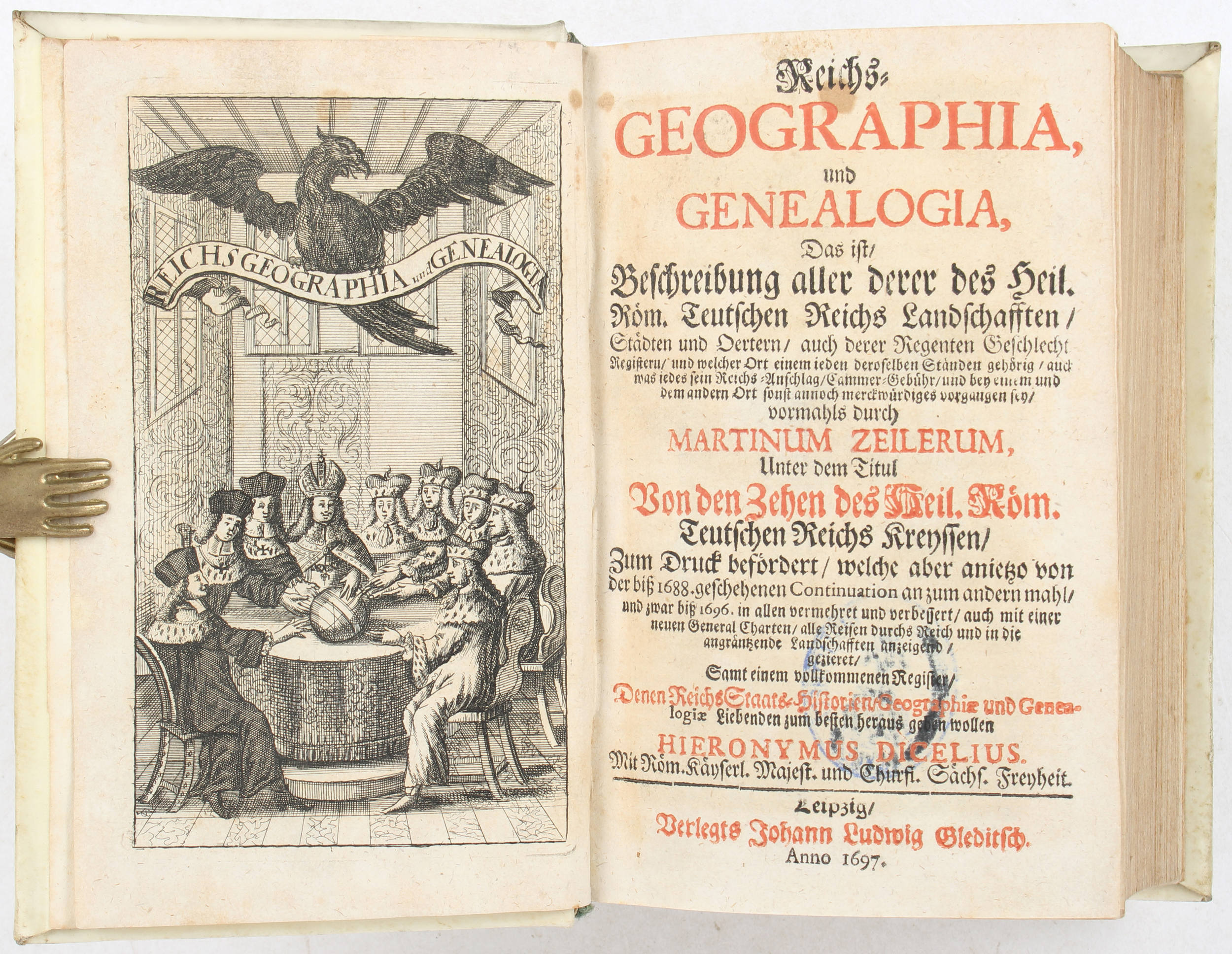 Zeiller, Reichs-Geographia und Genealogia