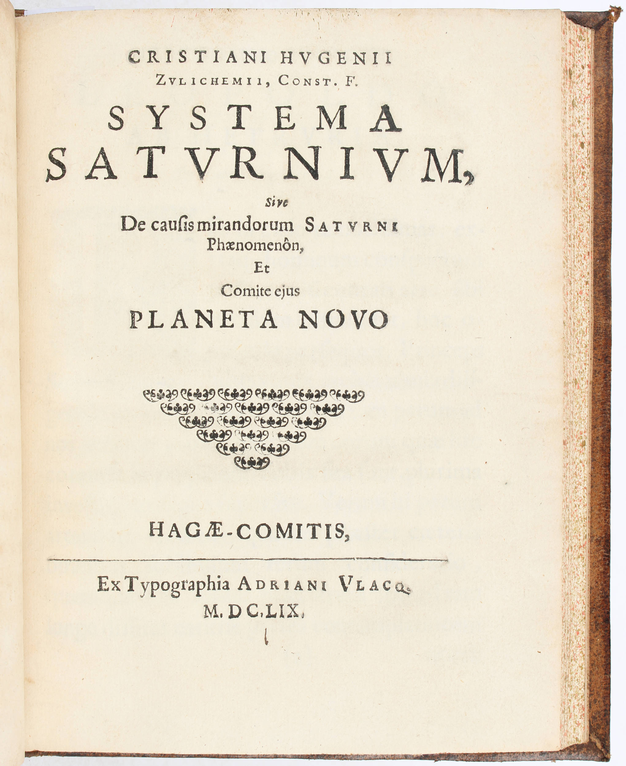 Huygens, Systema Saturnium + Beibände