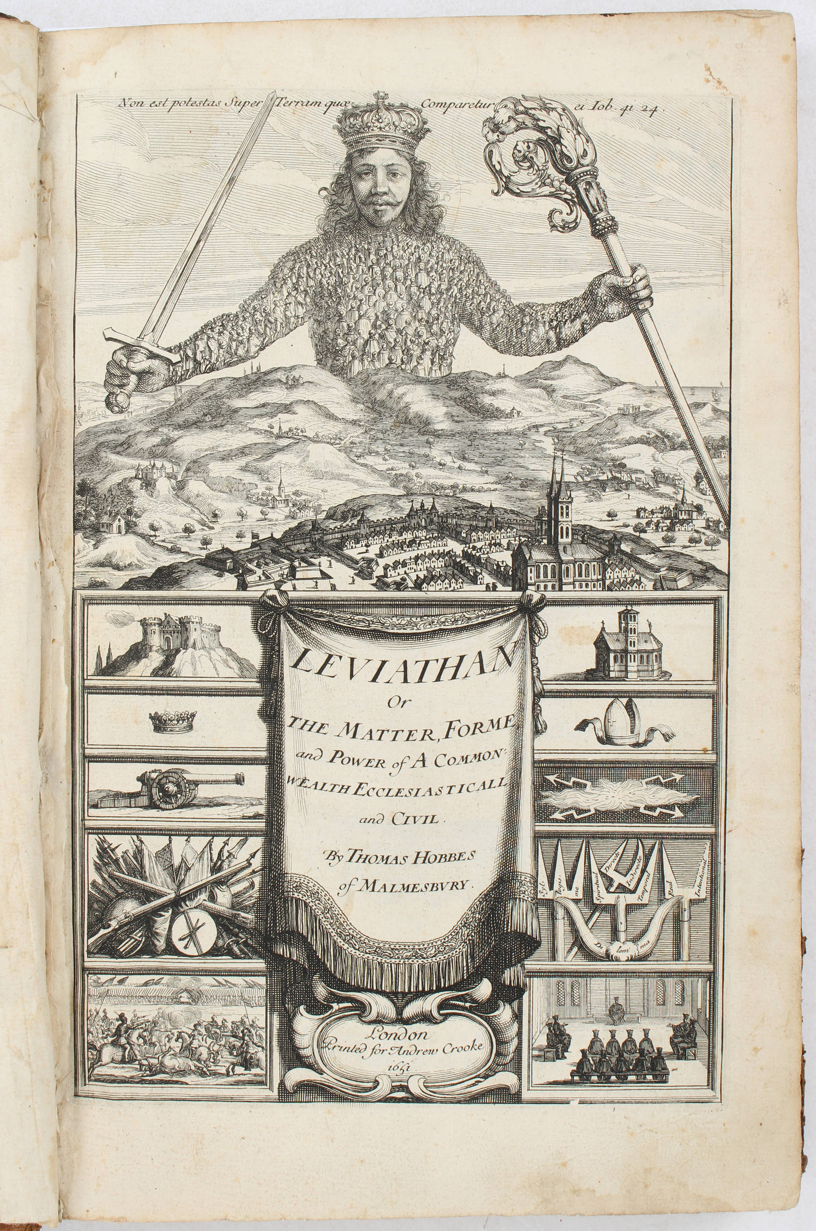Hobbes, Leviathan. 