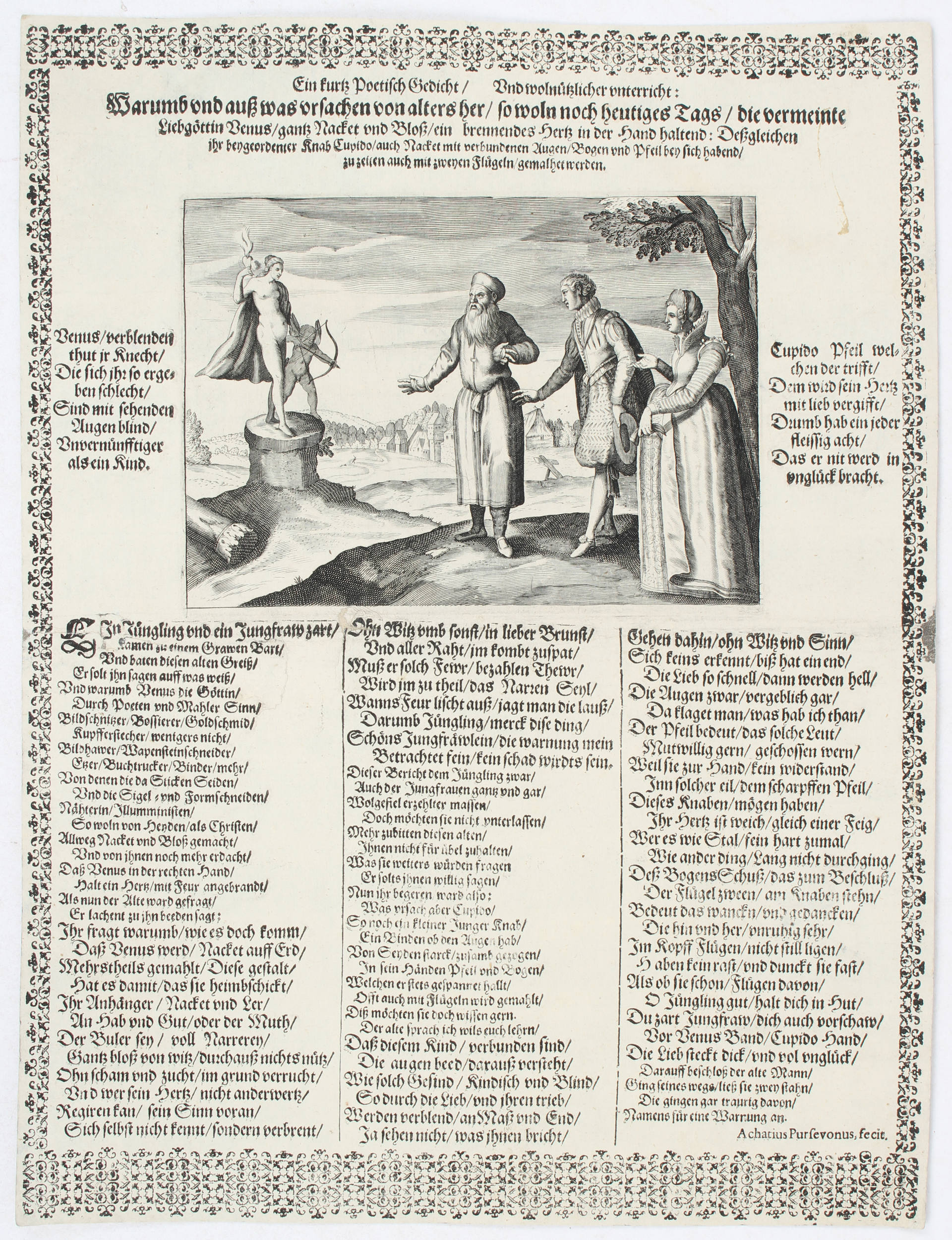 Ein kurtz poetisch Gedicht