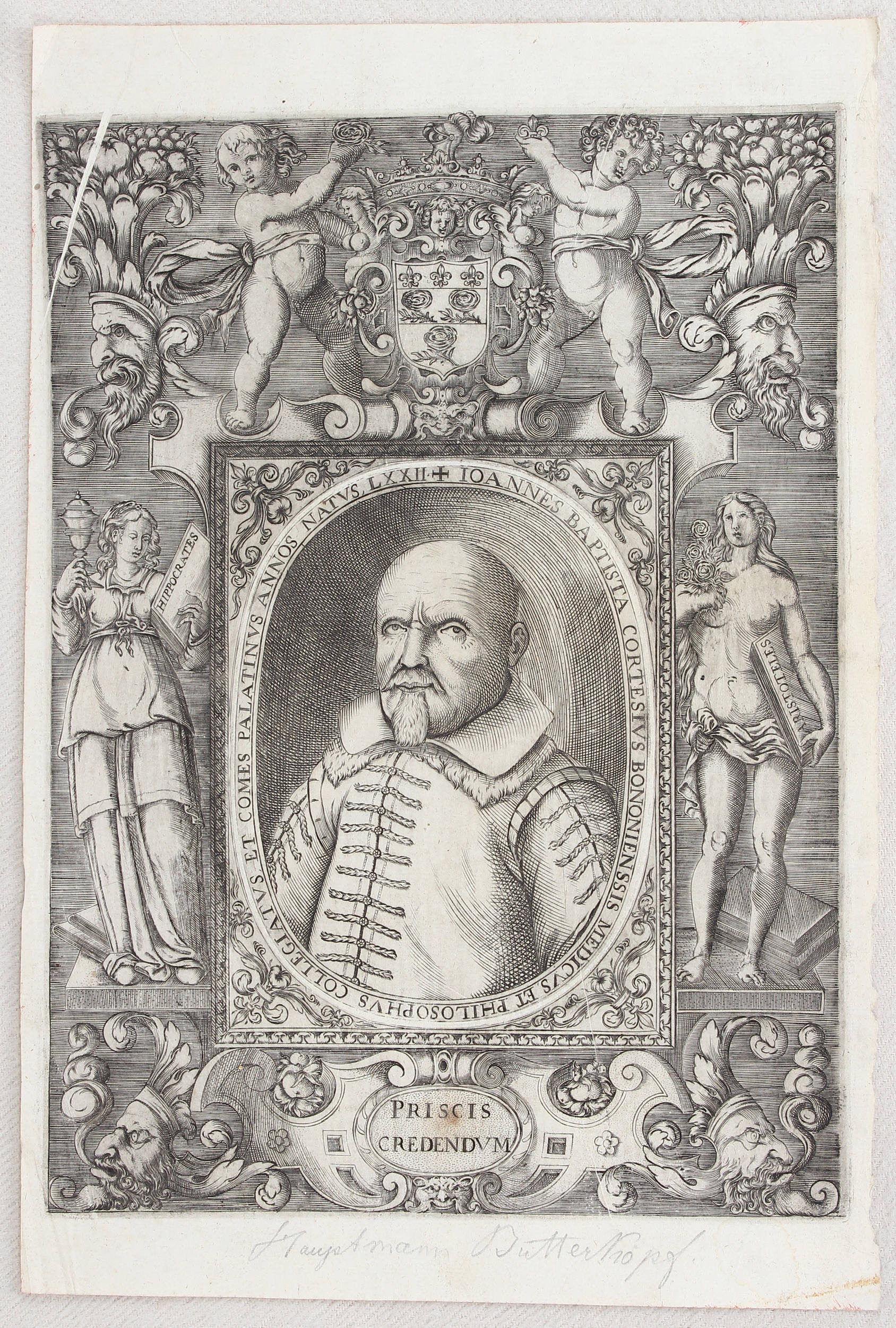 Porträt-Konvolut. Ca. 80 Bll.