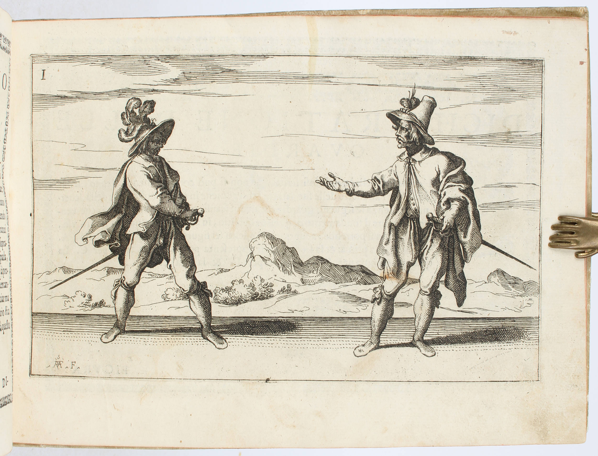 Capoferro, Gran simulacro della scherma (Tafeln)
