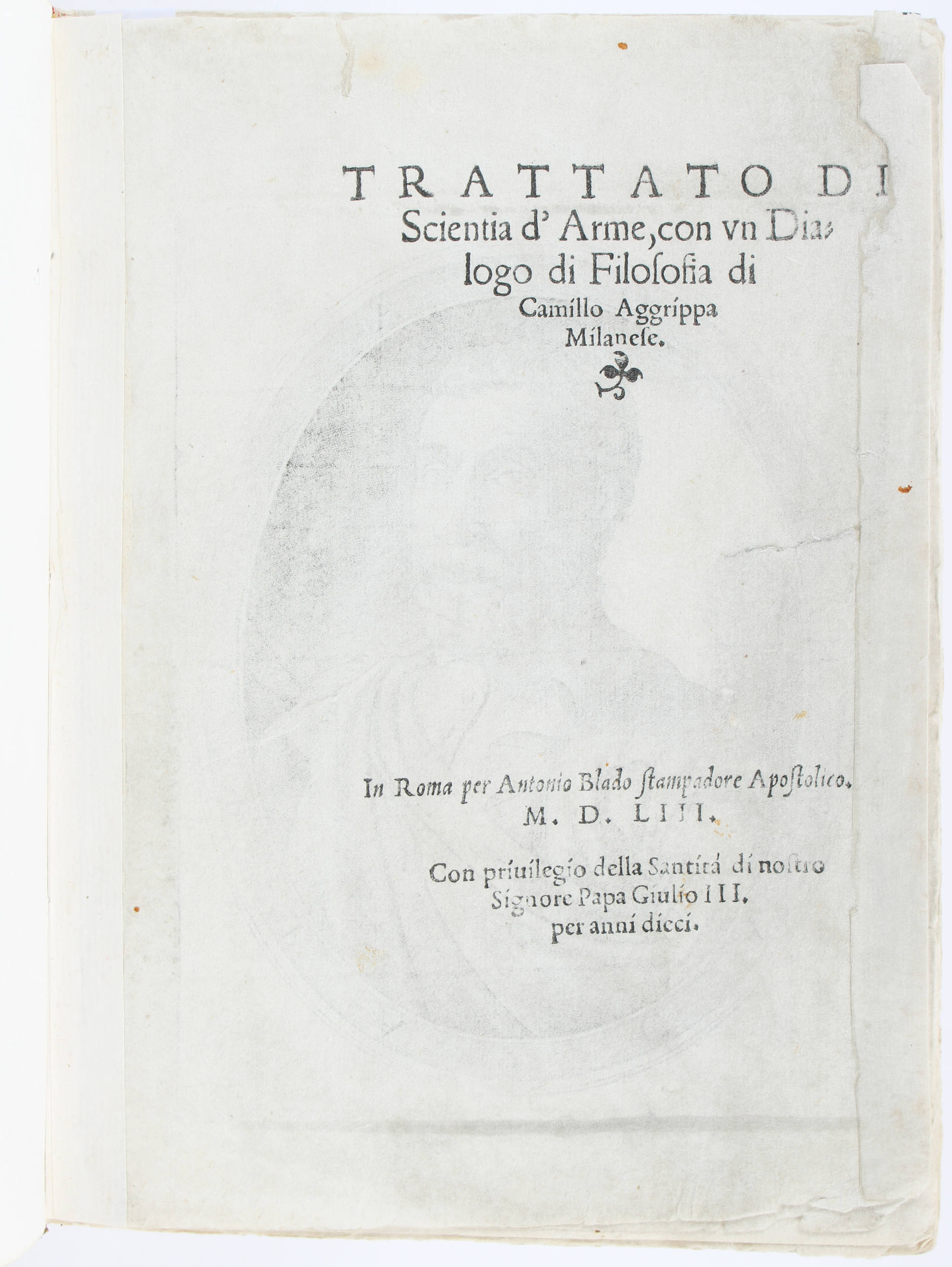 Agrippa, Trattato di scientia d'arme