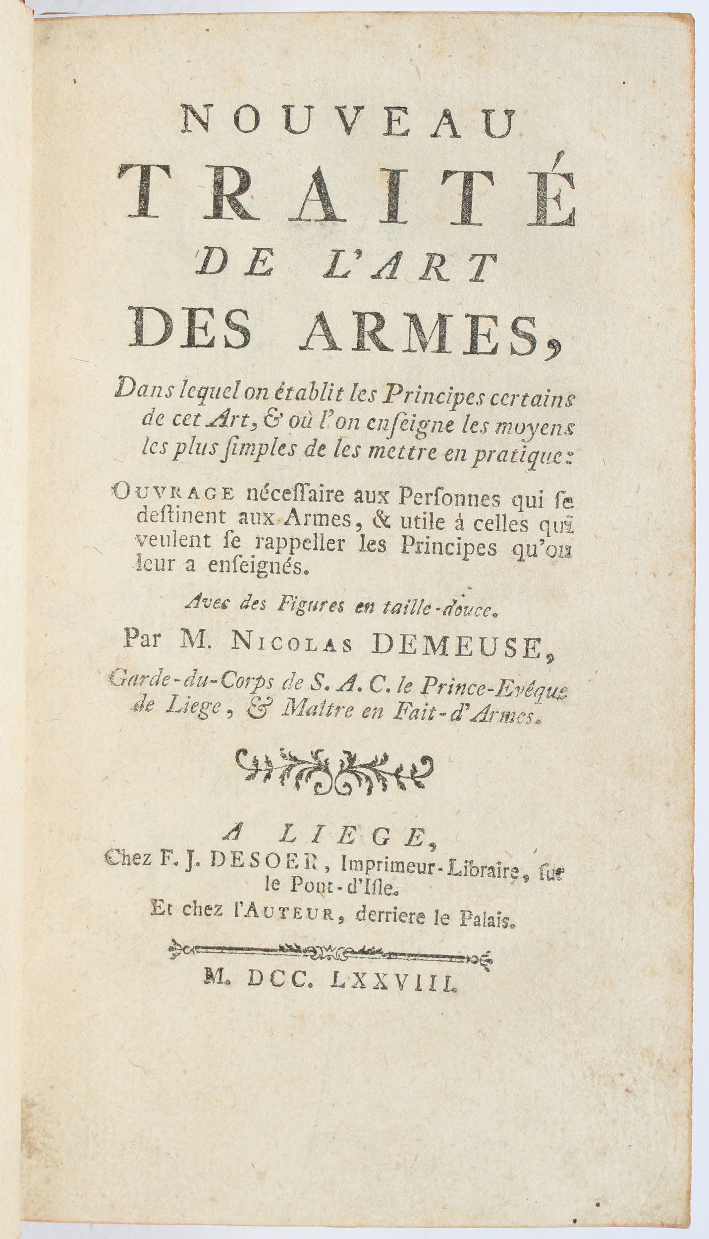 Demeuse, Art des armes
