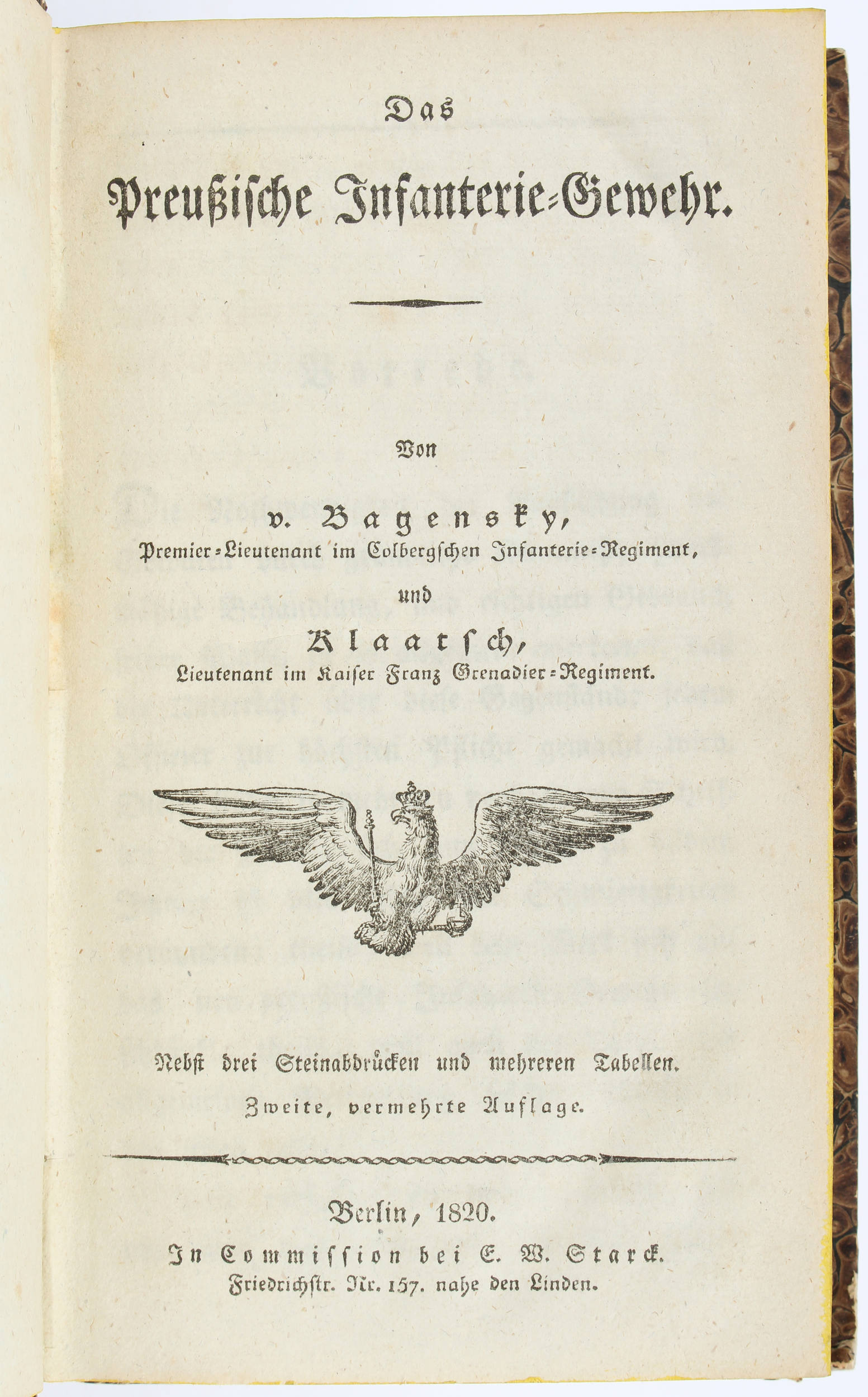 Bagensky & Klaatsch, Das Preußische Infanterie-Gewehr