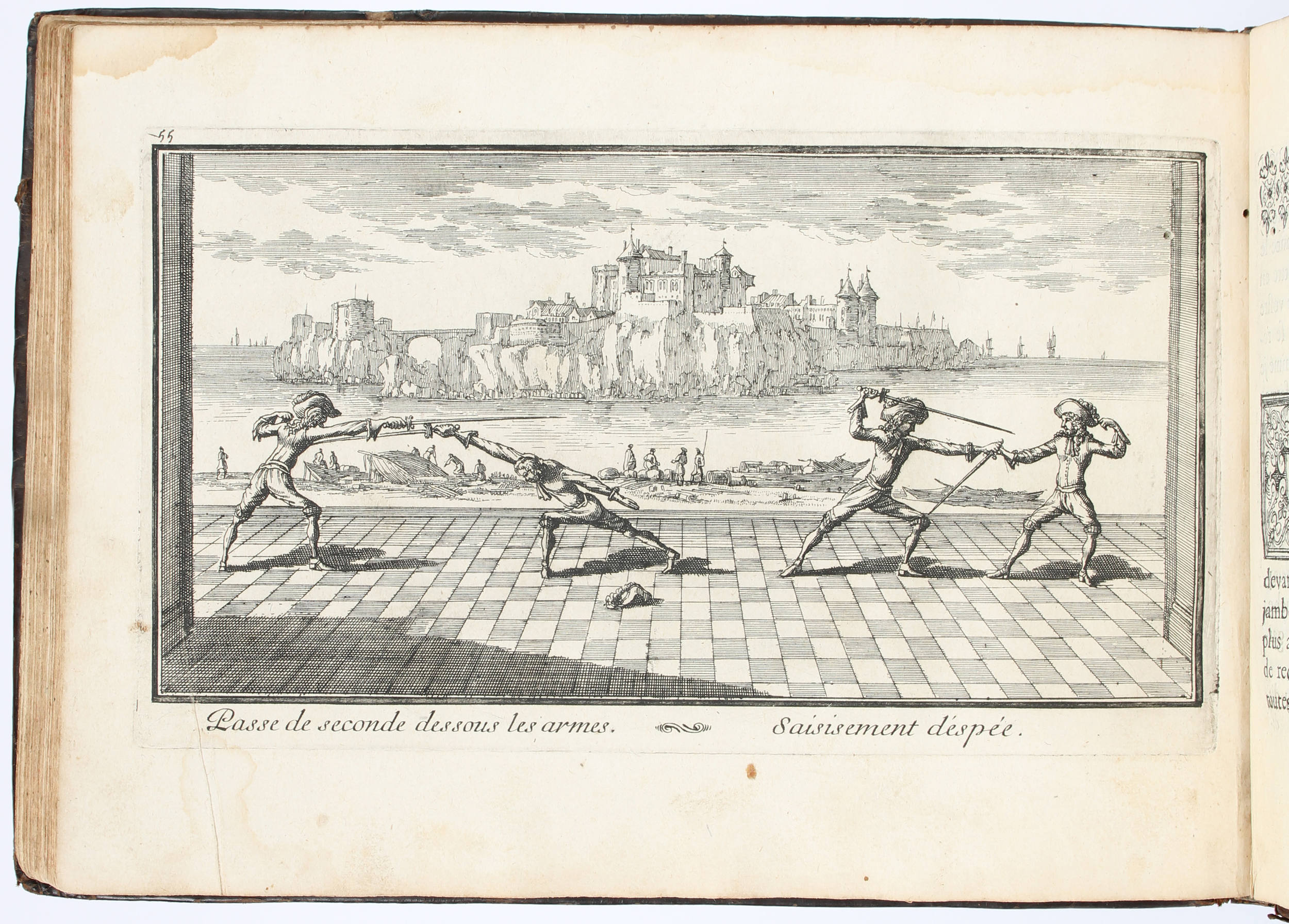Liancour, Le maistre d'armes