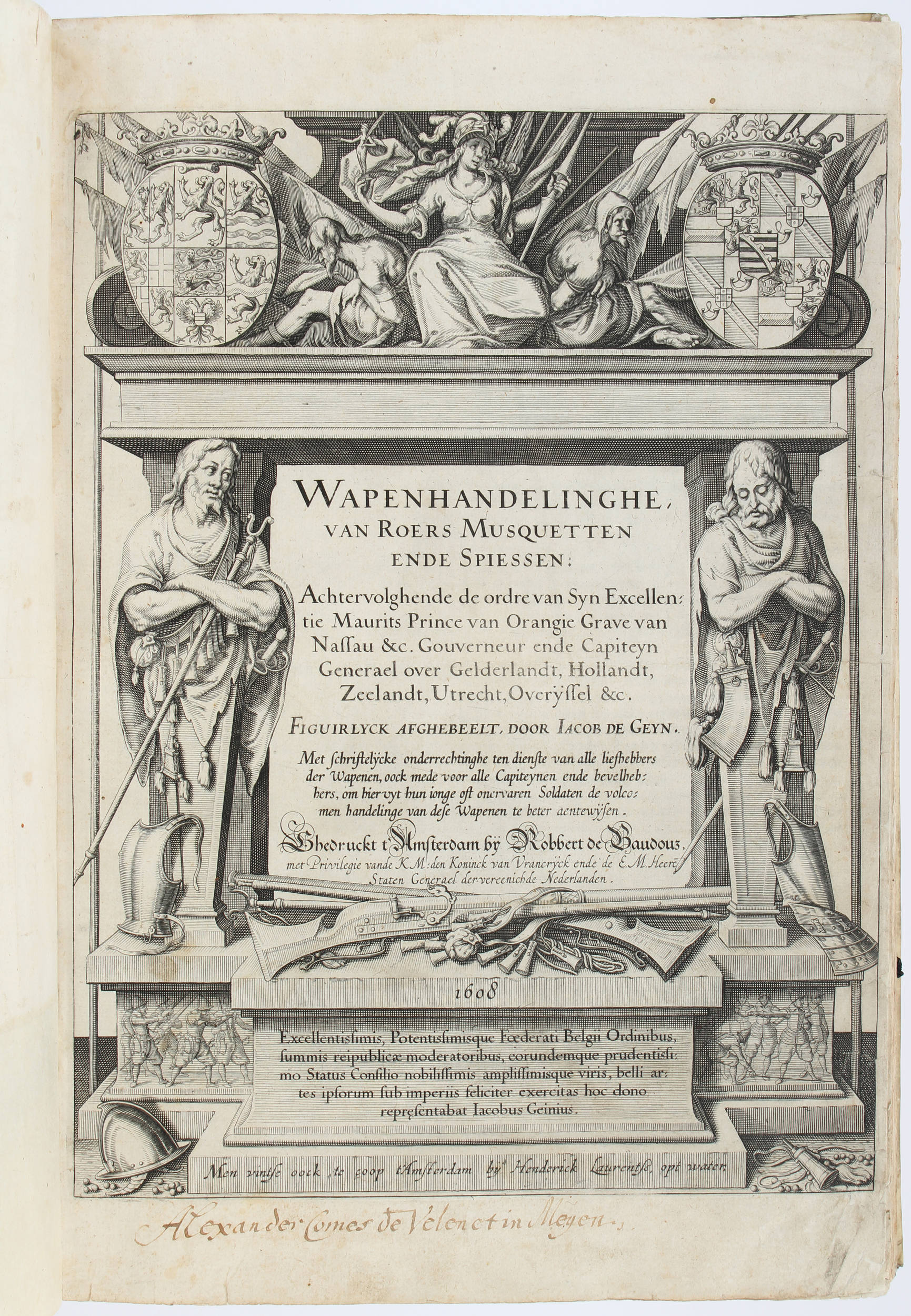 Gheyn, Wapenhandelinghe