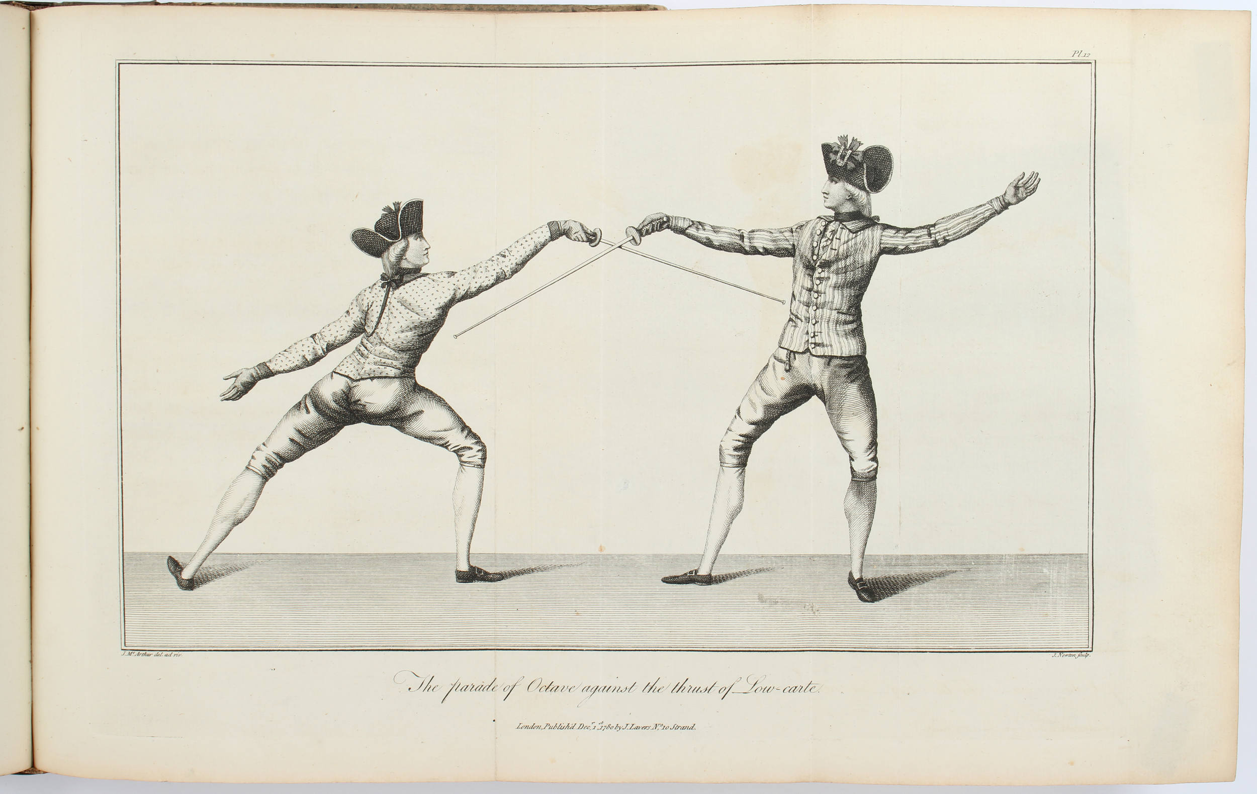 Mc Arthur, Theory and practice of fencing
