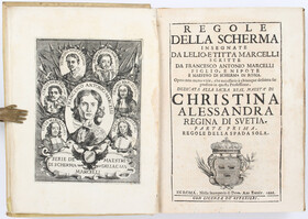 Marcelli, Regole della scherma