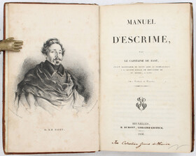 Bast, Manuel d'escrime (Brüssel)