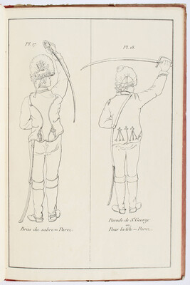 Fawcett, Planches sur l'exercice du sabre