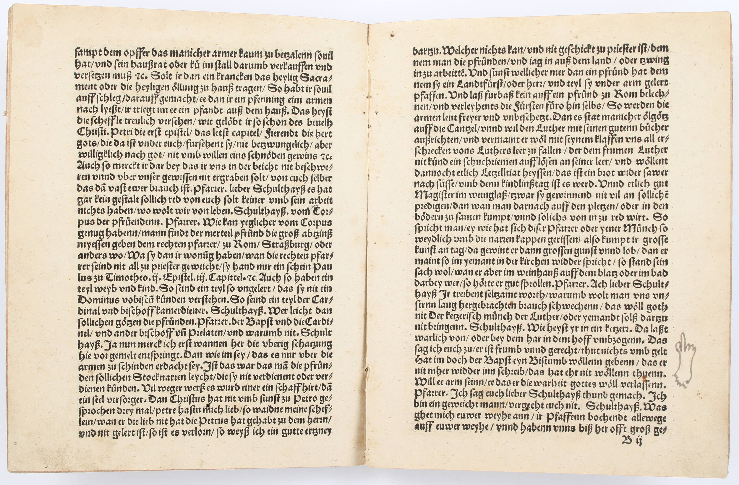(Bucer), Eyn schoner Dialogus und gesprech