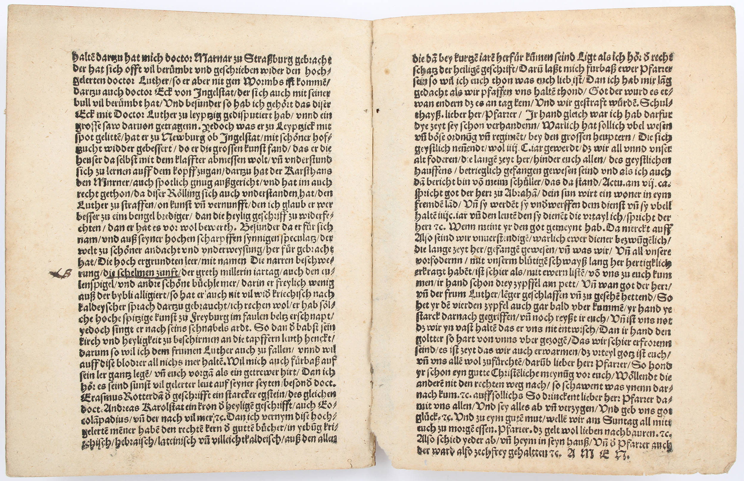 (Bucer), Eyn schoner Dialogus und gesprech