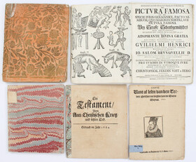 Konvolut Kleinschriften 1607-1764. 5 Bde.