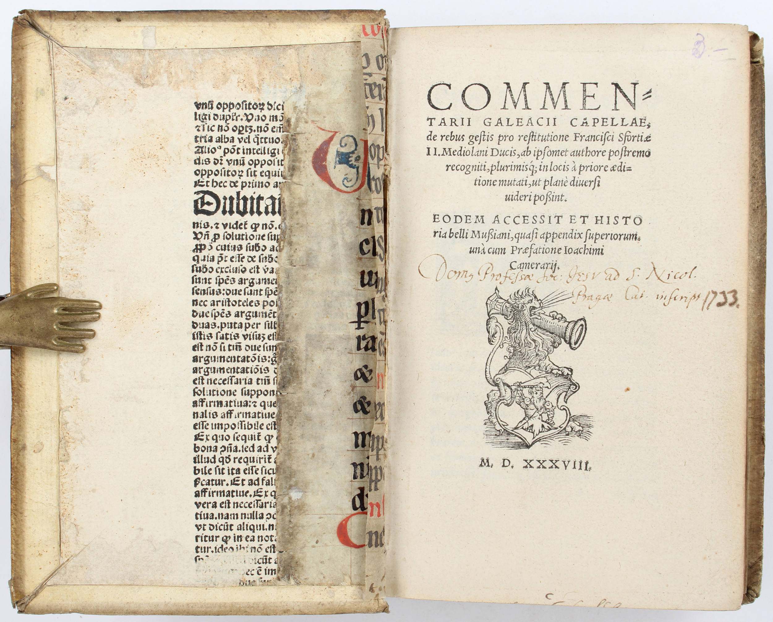Bembo, Opuscula + Capella, Comentarii