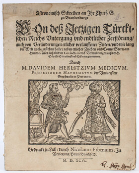 Herlitz, Von des Türckischen Reichs Untergang