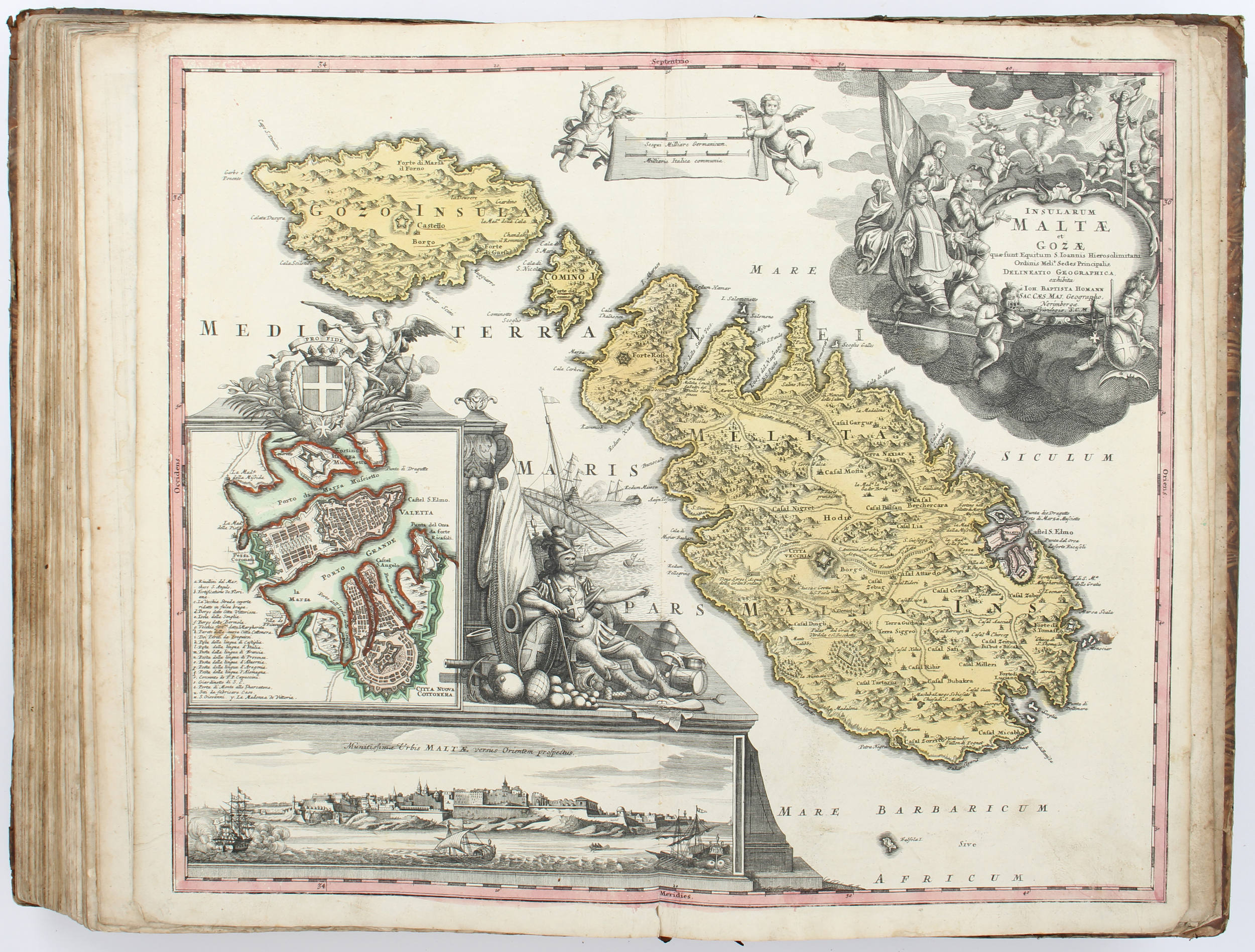 Sammelatlas Homann, Seutter, Lotter u.a..