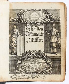 Küsel, Des Alten/Neuen Testaments Mittler. 2 Bde