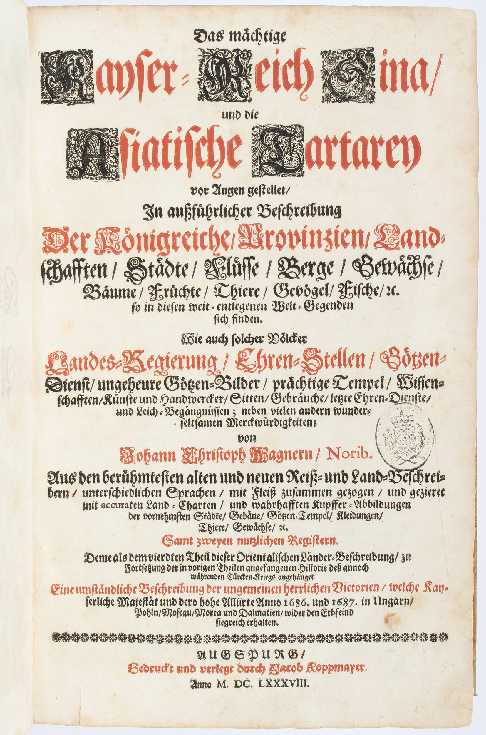 Wagner, Kayser-Reich Sina