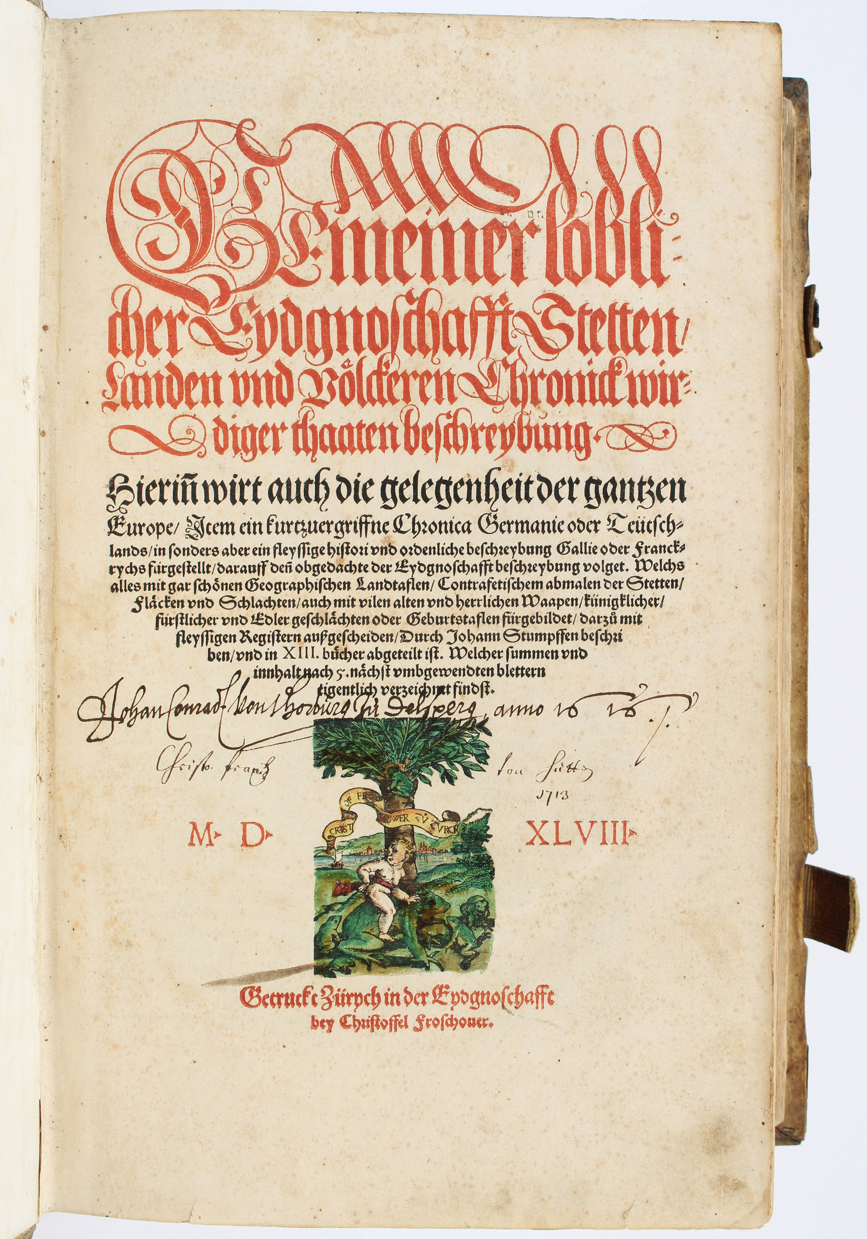 Stumpf, Gemeiner loblicher Eydgnoschafft Chronik