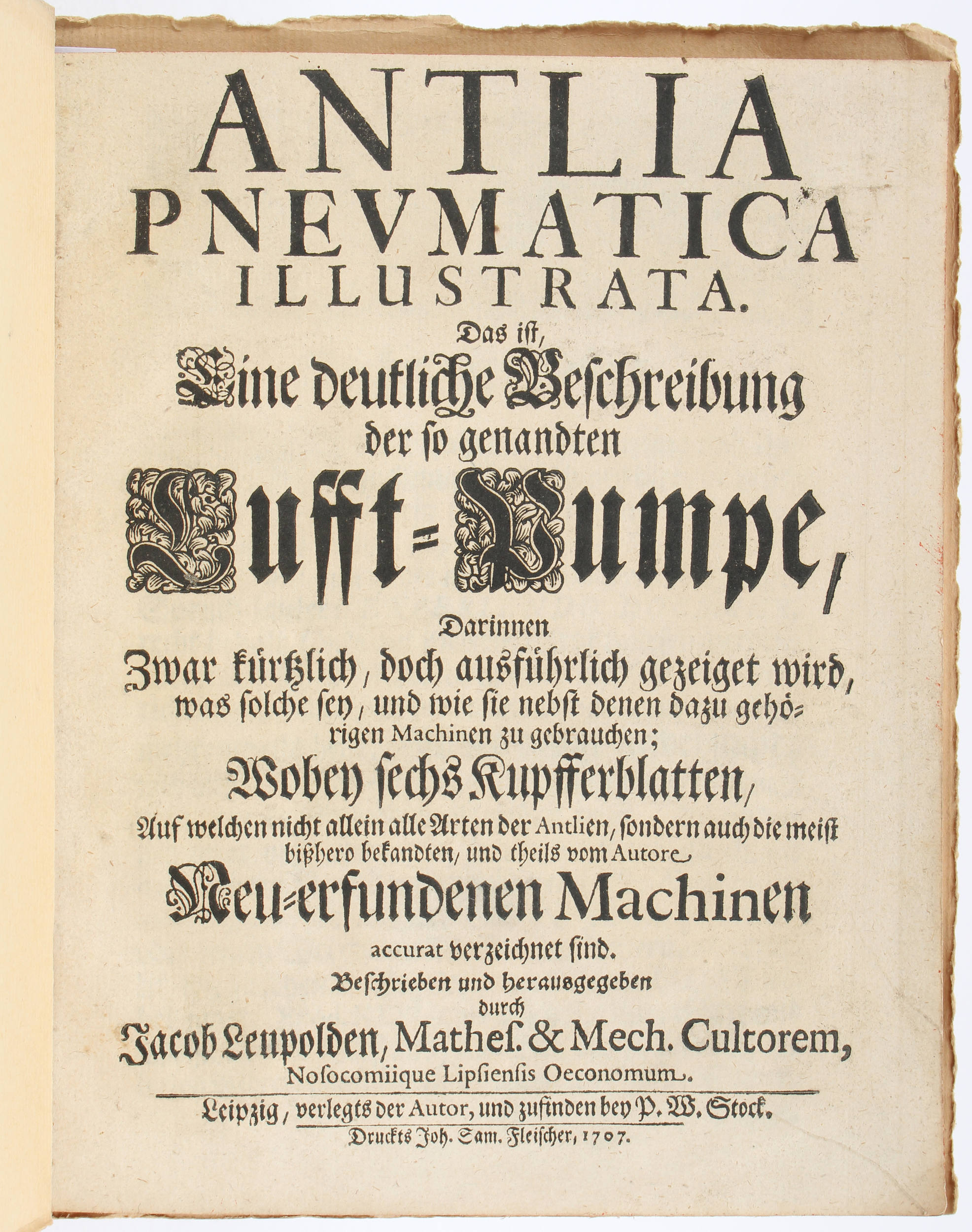 Leupold, Antlia pneumatica