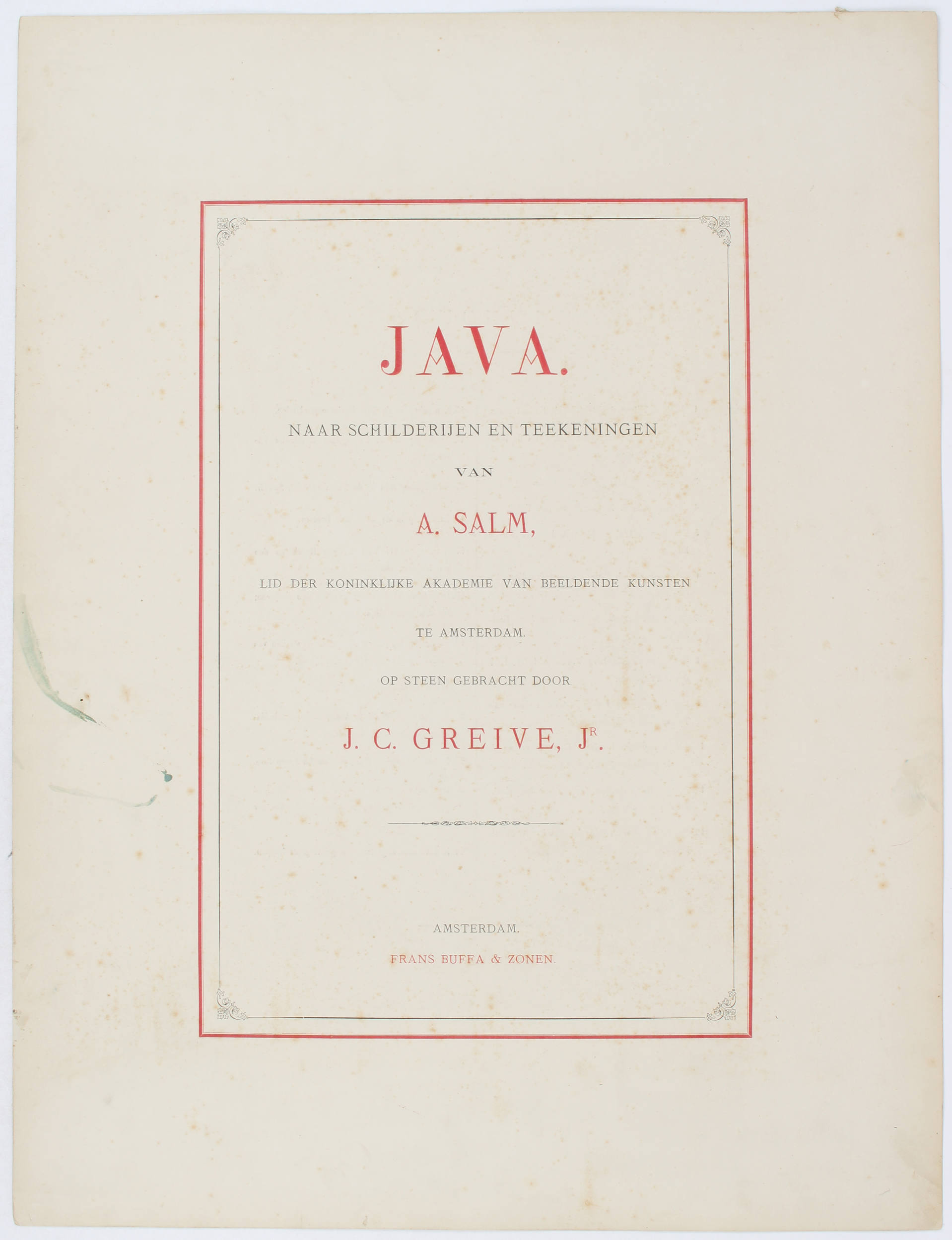 Salm, Java