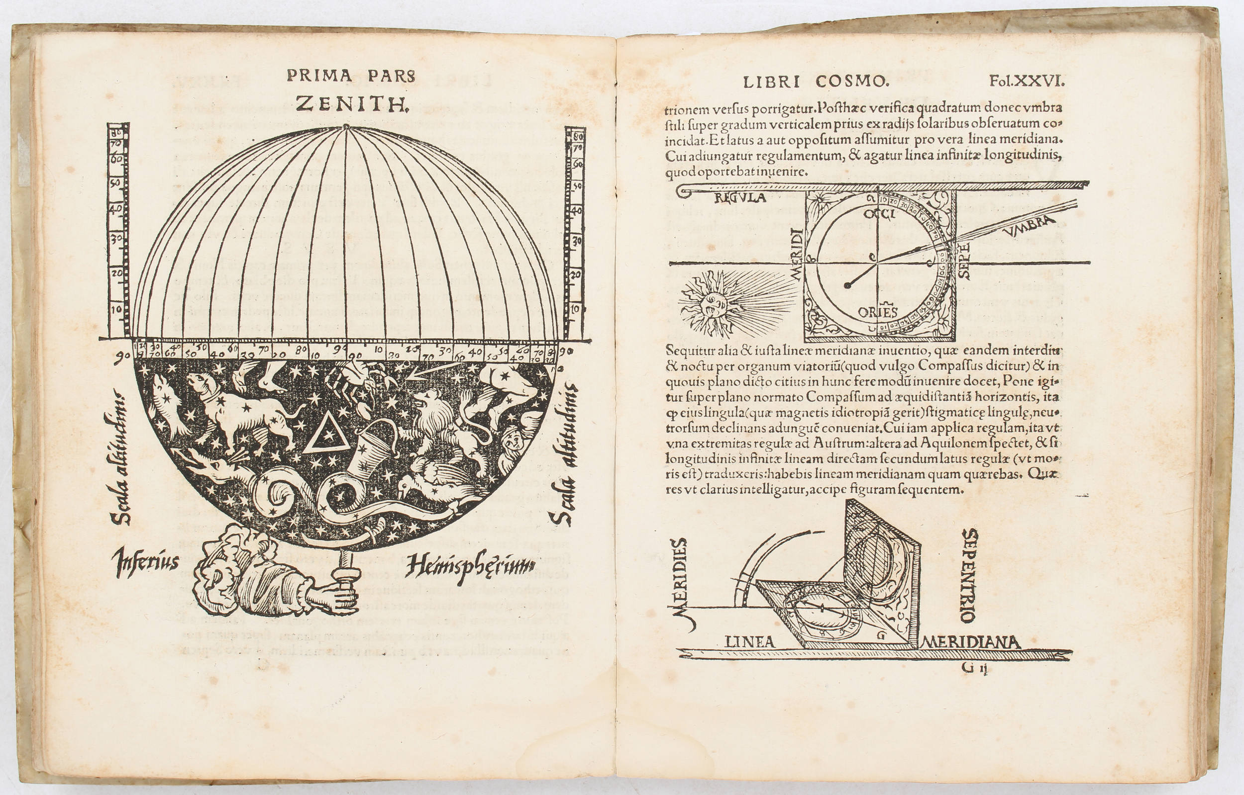 Apian, Cosmographicus liber. Antwerpen 1533