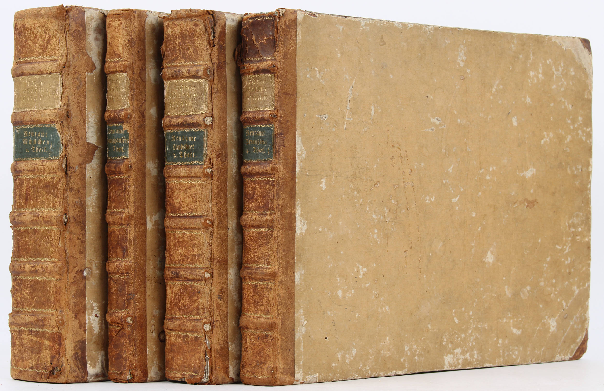 Wening, Historico-topographia Ober- und Nidern Bayrn. 4 Bde.