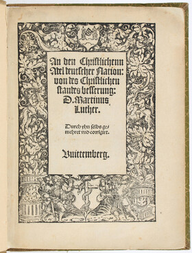 Luther, An den Christlichen Adel