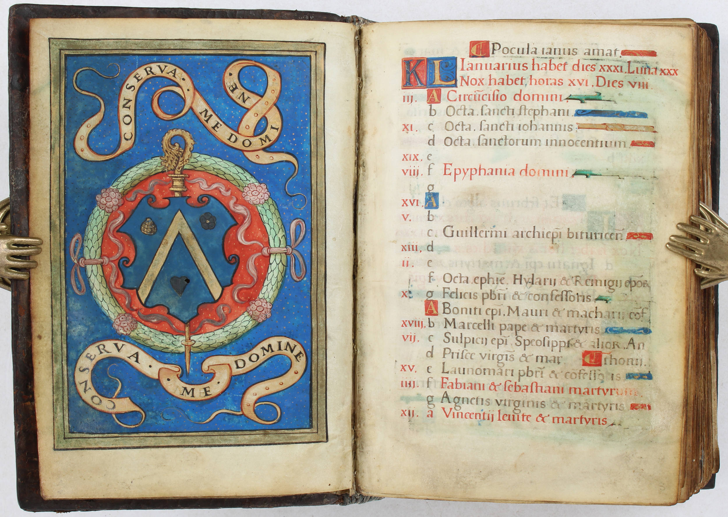 Horae B.M.V. zum Gebrauch von Chartres. Paris 1536