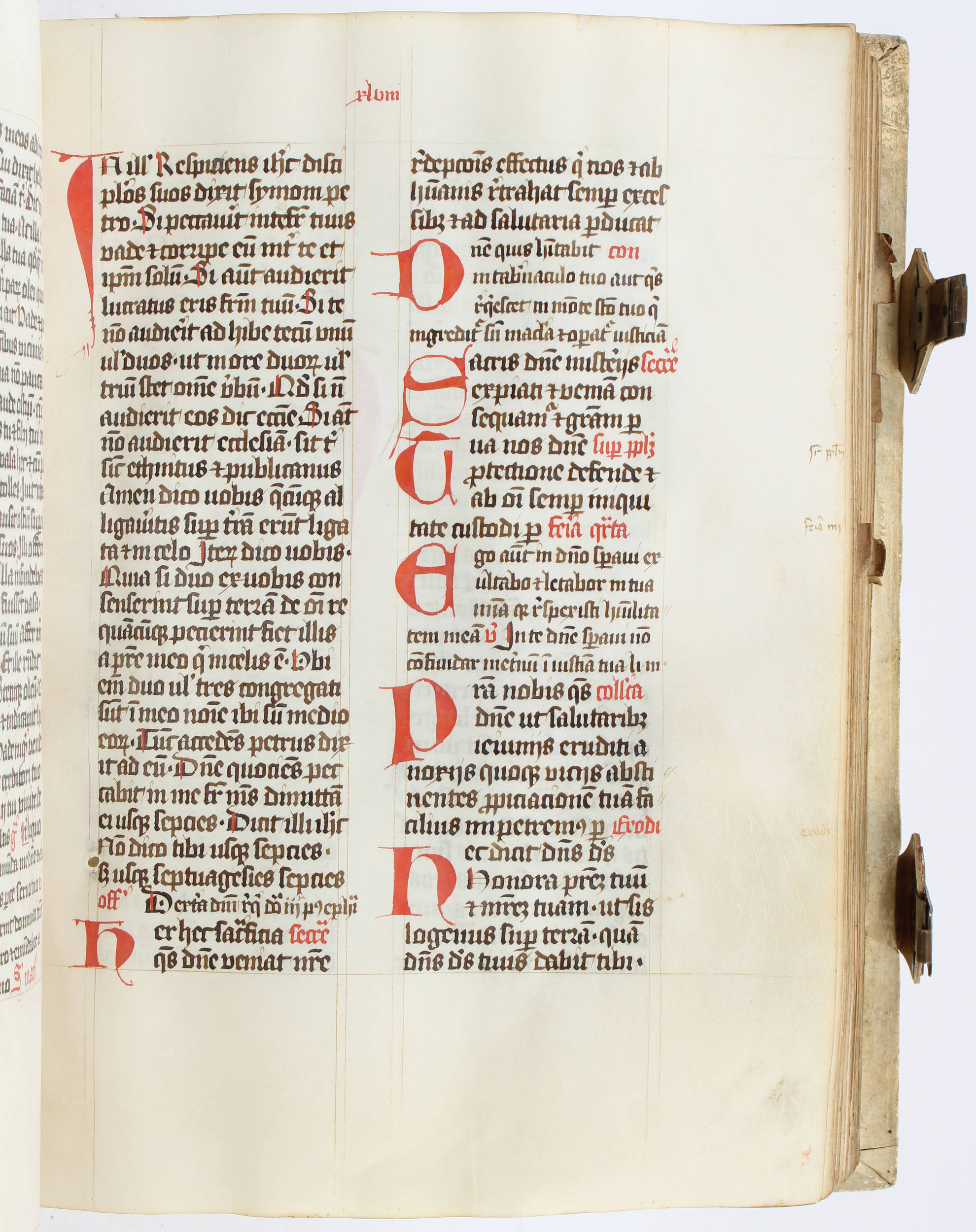 Missale plenum. Handschrift 14. Jh.