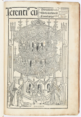 Terentius, Comoediae. Straßburg 1496