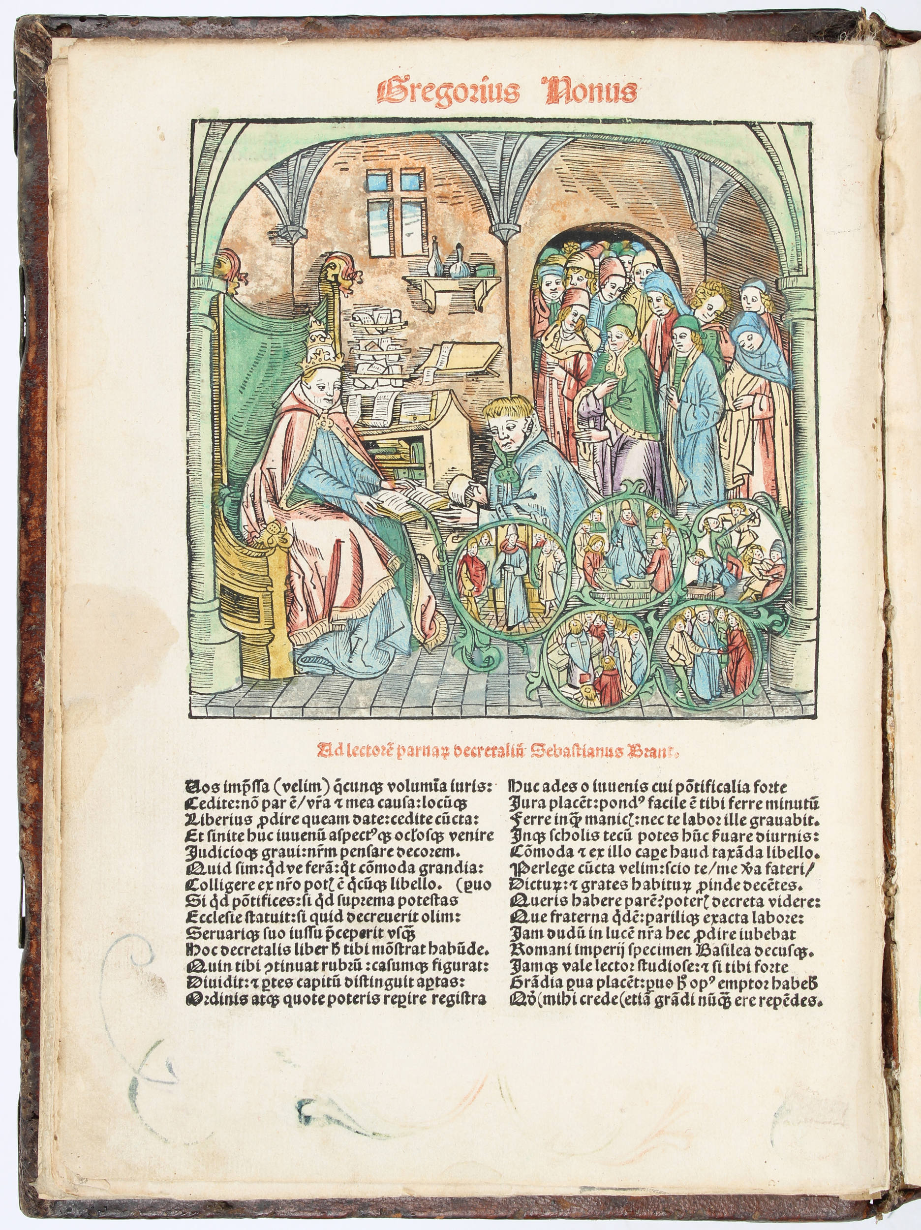 Gregorius IX., Decretales. Basel 1494